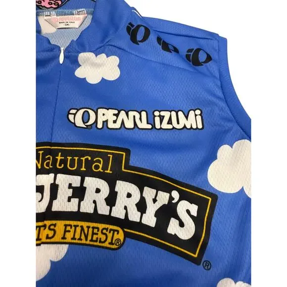 VTG 2001 Pearl Izumi Ben & Jerry's Women's Cycling jersey Size Small Italy - Picture 2 of 10